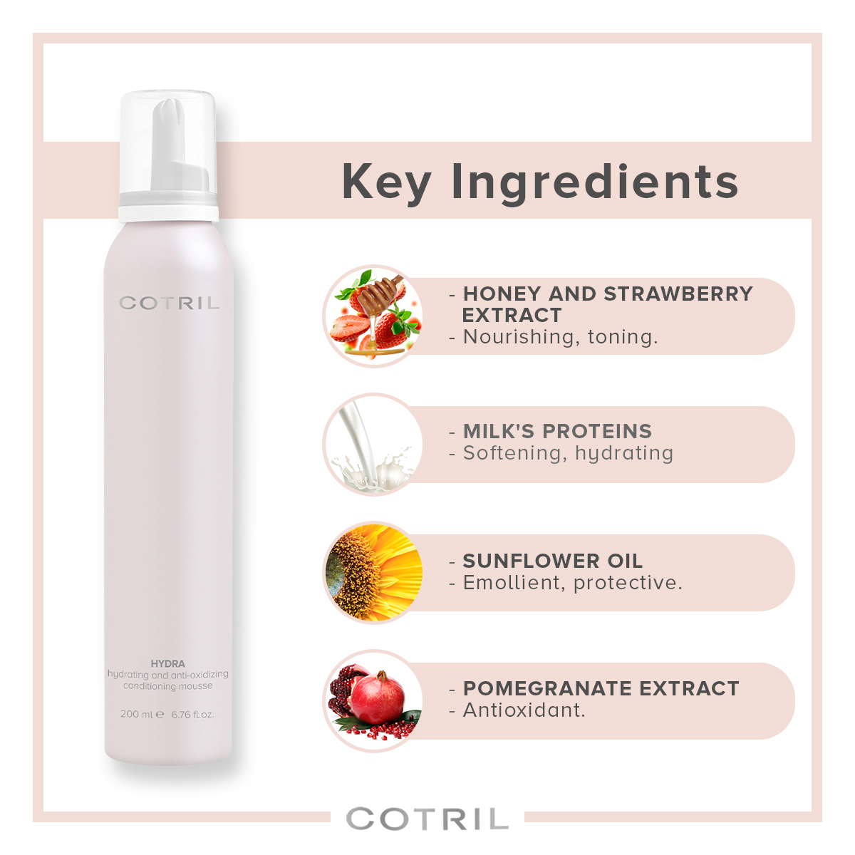 Cotril Hydra Mousse 200 ML - Image 4