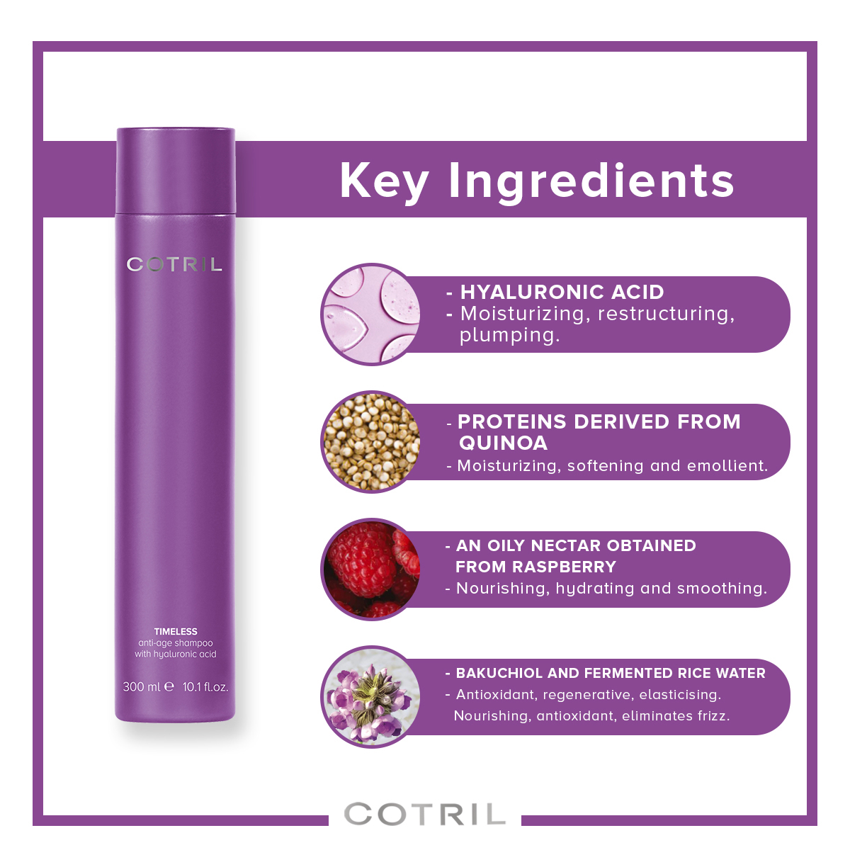 Cotril Timeless Shampoo 300 ML - Image 4